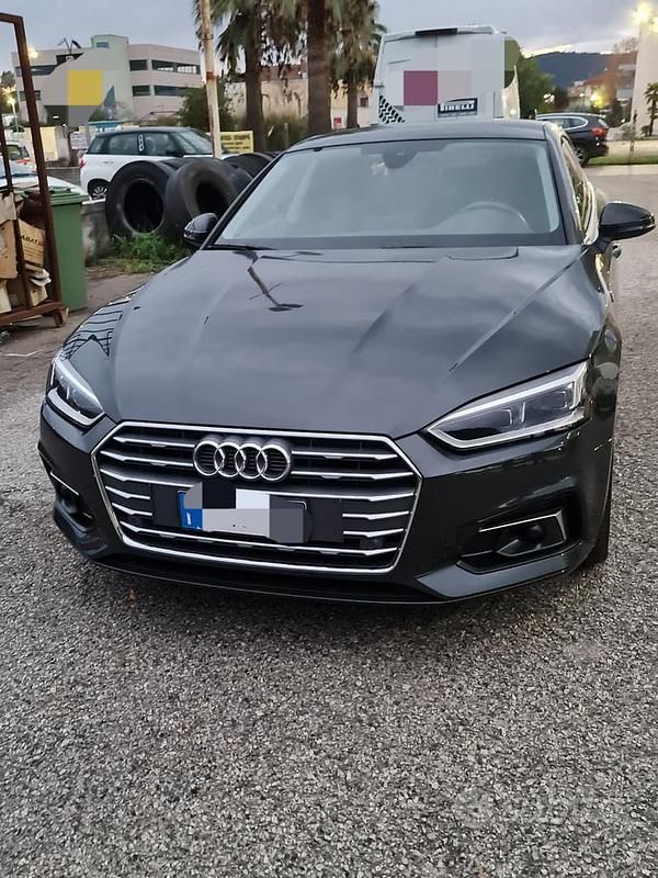 Usata Audi A5 Sport 190 CV (139 kW) 2019 Grigio Coupé