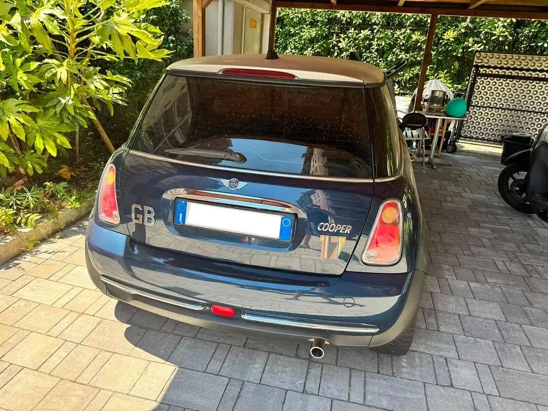 Usata Mini Cooper 116 CV (85 kW) 2006 Blu/azzurro Utilitaria