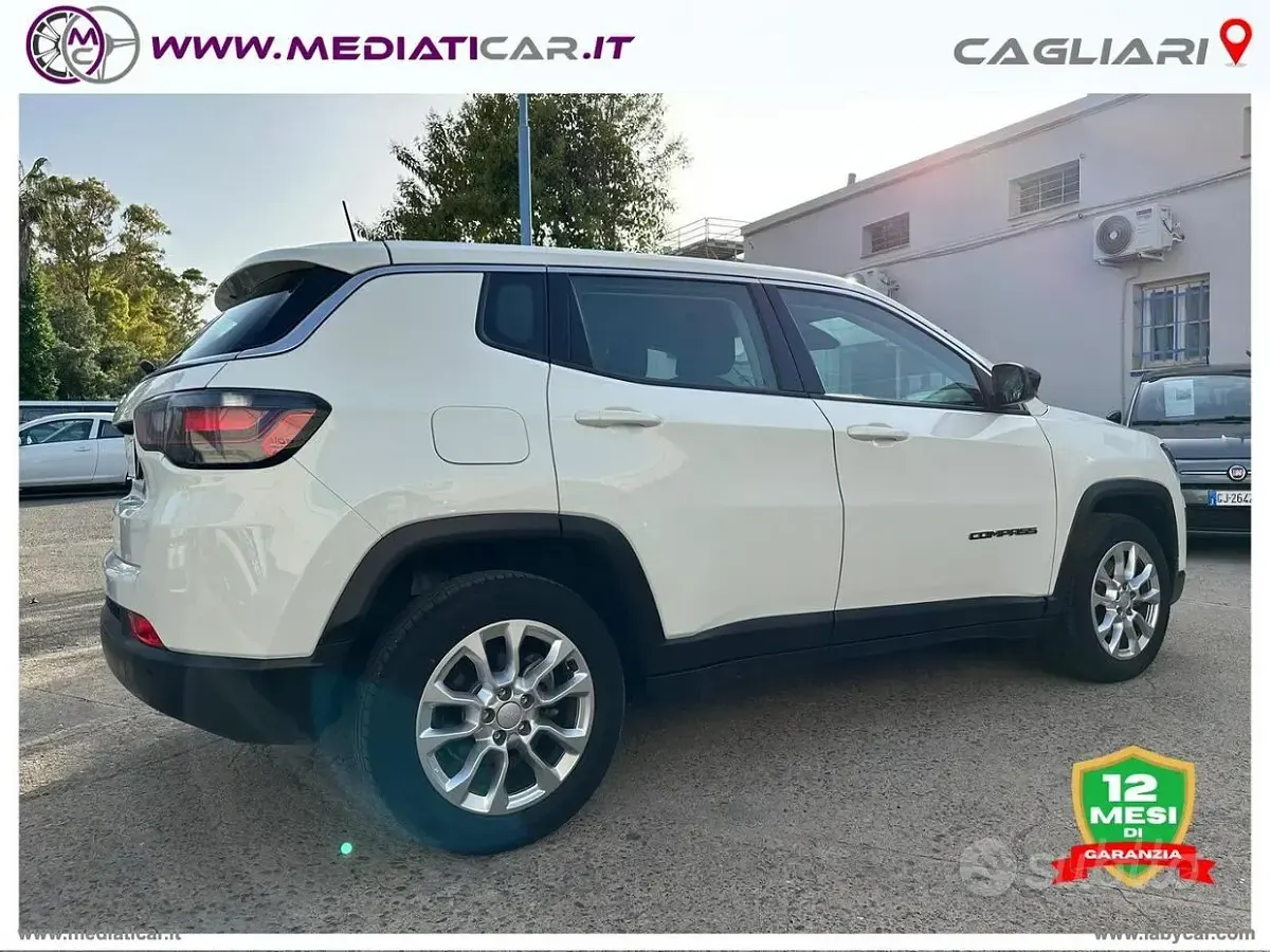 Usata Jeep Compass Longitude 131 CV (96 kW) 2021 Bianco SUV