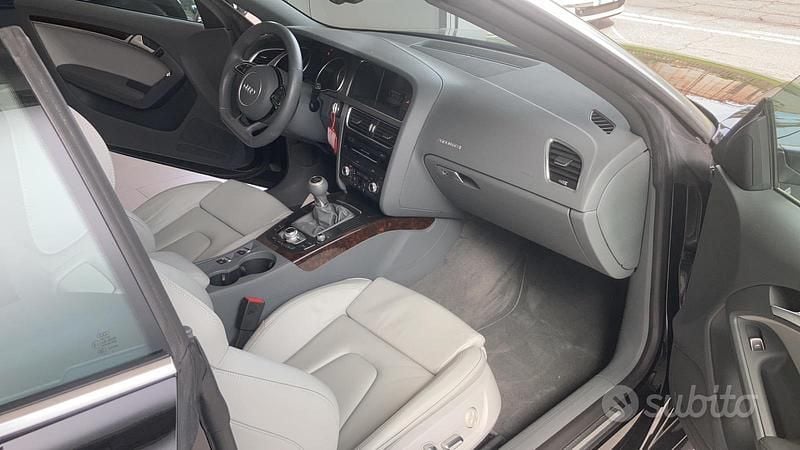 Usata Audi A5 Cabriolet S-Line 190 CV (139 kW) 2015 Nero Cabrio