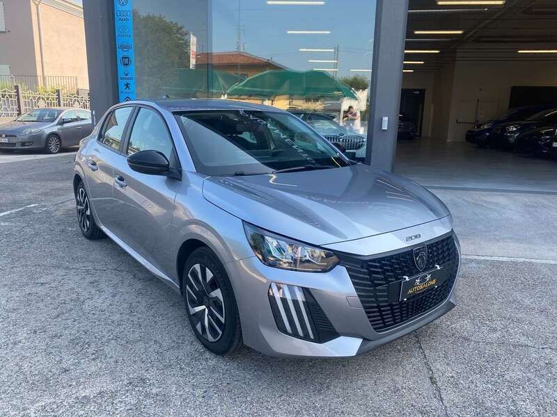Usata Peugeot 208 Active 101 CV (74 kW) 2024 Grigio Utilitaria