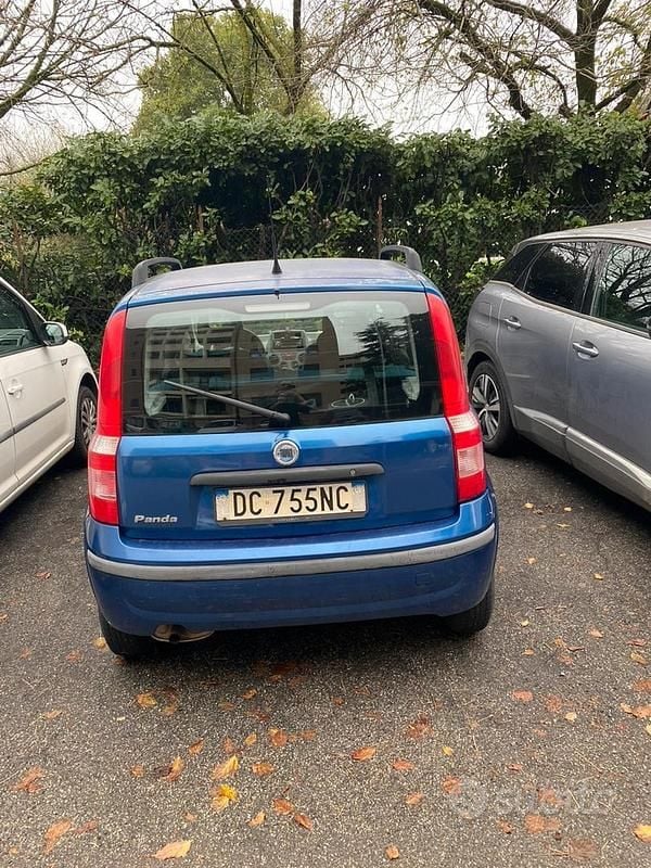Usata Fiat Panda 2006 Blu Utilitaria