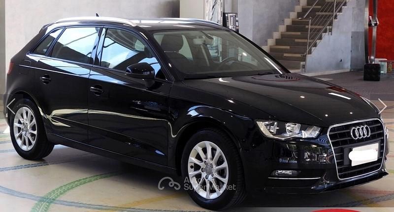 Usata Audi A3 Ambiente 110 CV (80 kW) 2015 Nero Berlina