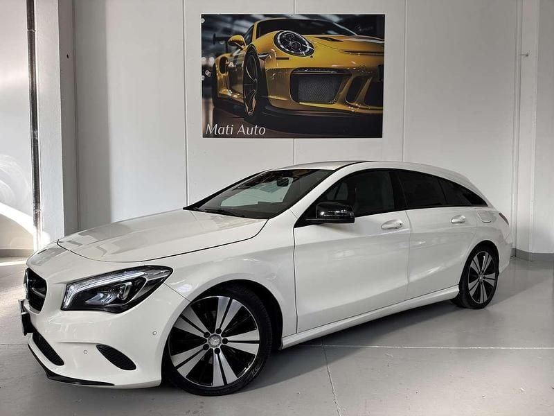 Usata Mercedes CLA200 Shooting Brake Edition 136 CV (100 kW) 2017 Bianco Station wagon