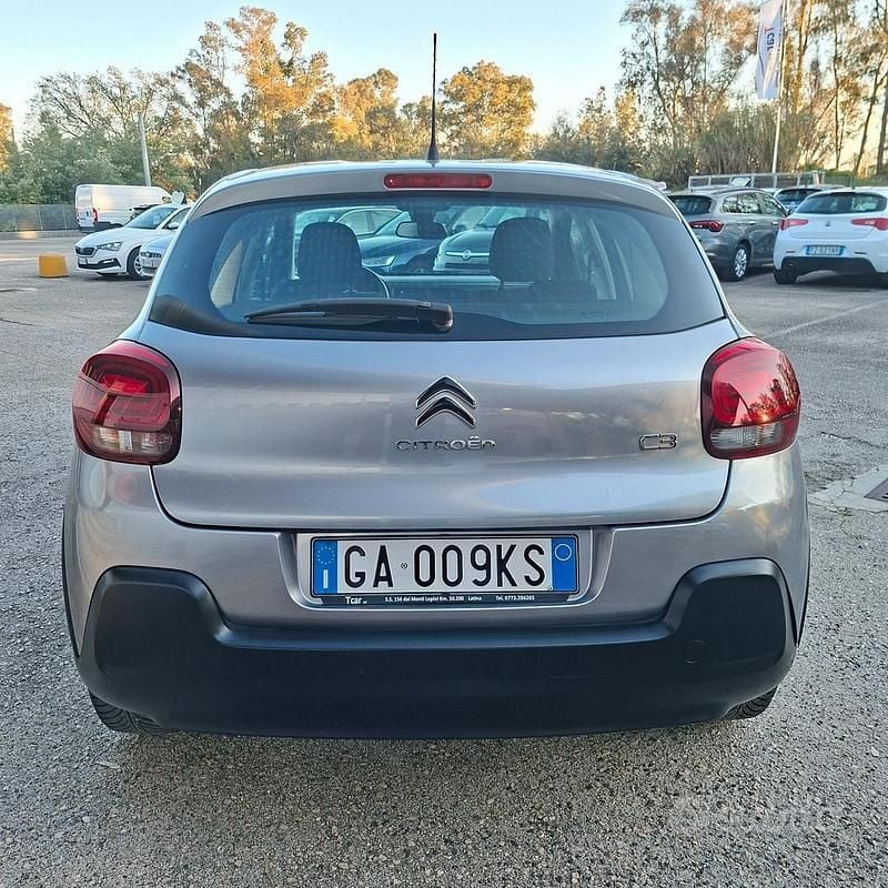 Usata Citroën C3 Feel 101 CV (74 kW) 2020 Grigio Utilitaria