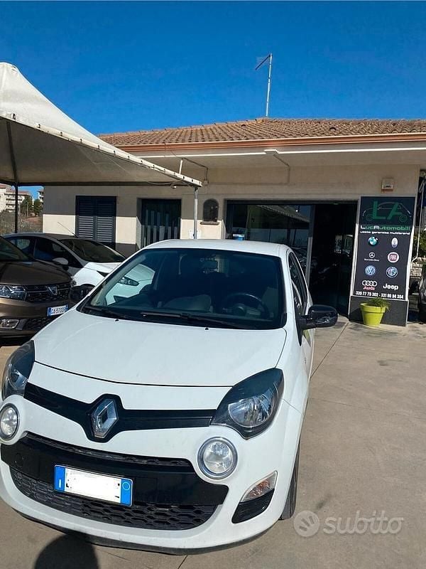 Usata Renault Twingo 74 CV (54 kW) 2012 Bianco Utilitaria