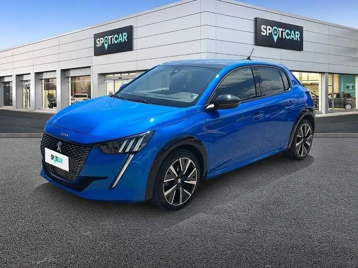 Usata Peugeot 208 GT 101 CV (74 kW) 2021 Blu met. Utilitaria