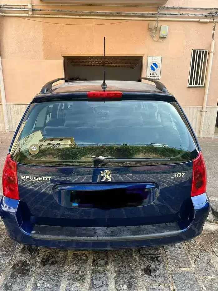 Usata Peugeot 307 109 CV (80 kW) 2002 Blu Station wagon