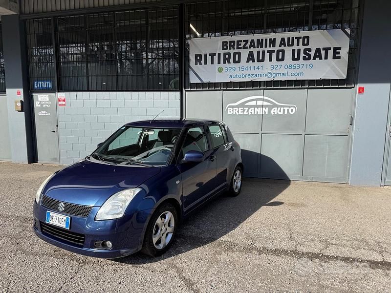 Usata Suzuki Swift GLX 92 CV (67 kW) 2006 Blu Utilitaria