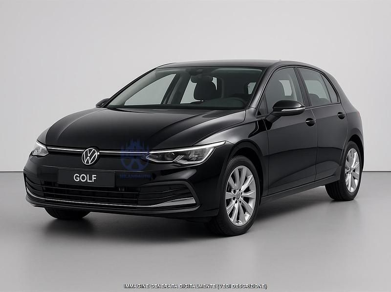 Usata VW Golf VIII Style 150 CV (110 kW) 2023 Nero Utilitaria