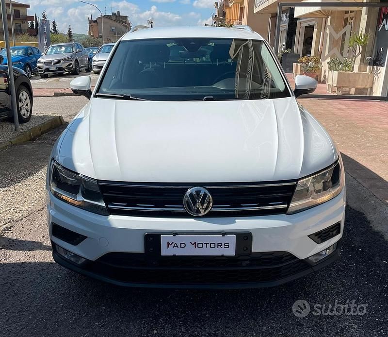 Usata VW Tiguan Business 150 CV (110 kW) 2017 Bianco SUV