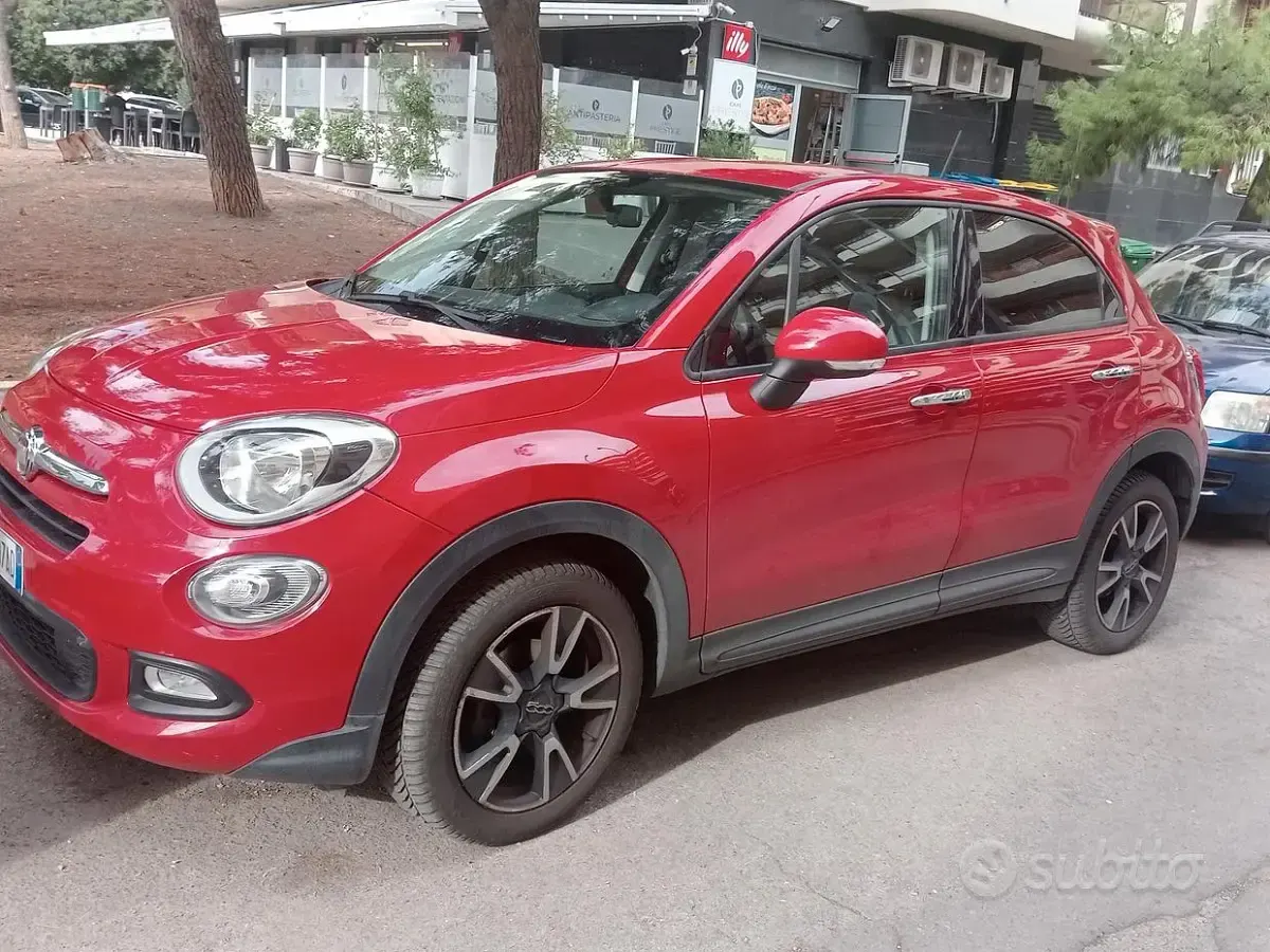 Usata Fiat 500X 120 CV (88 kW) 2016 Rosso SUV