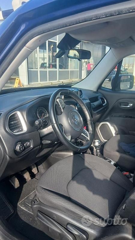 Usata Jeep Renegade Longitude 120 CV (88 kW) 2016 Blu SUV