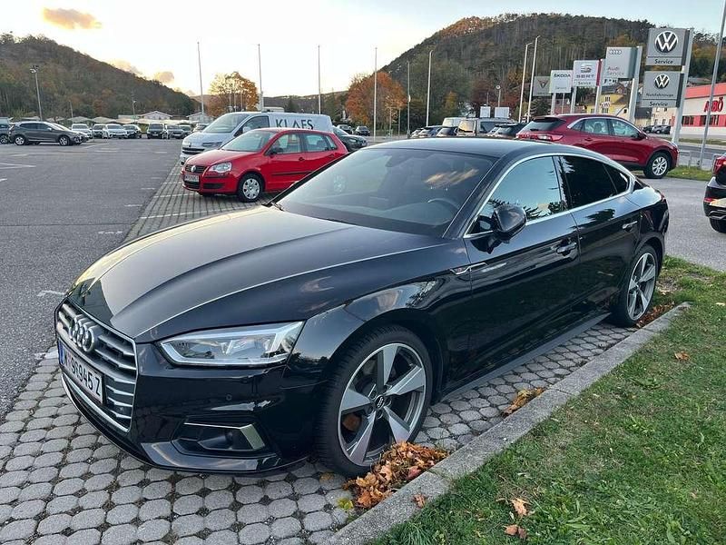 Usata Audi A5 Sportback Sport 170 CV (125 kW) 2018 Nero Utilitaria