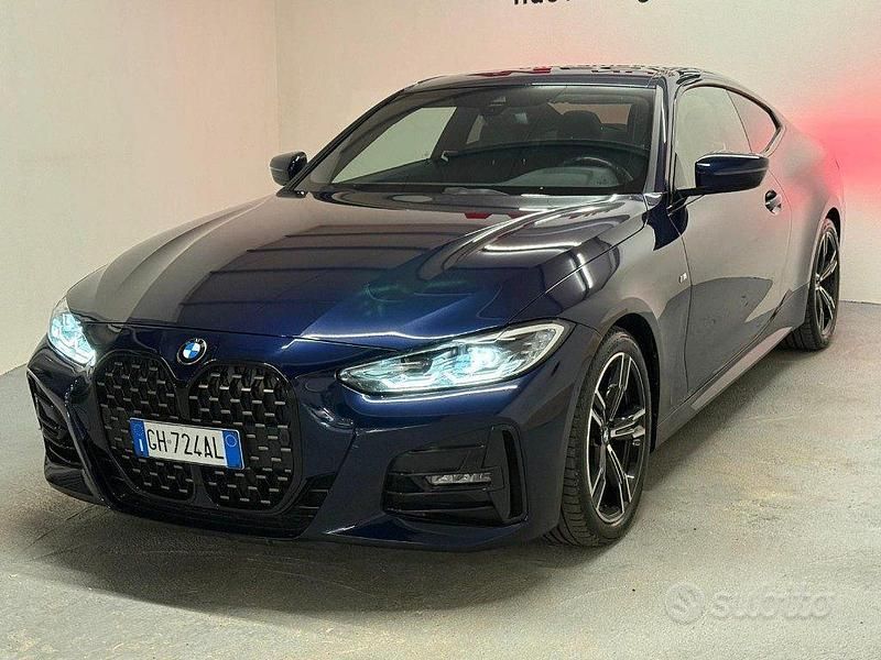 Usata BMW 420 M Sport 190 CV (139 kW) 2022 Blu Coupé