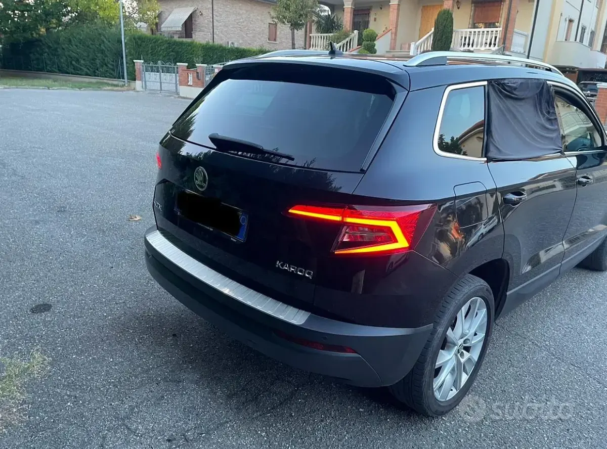 Usata Skoda Karoq Style 116 CV (85 kW) 2019 Nero SUV