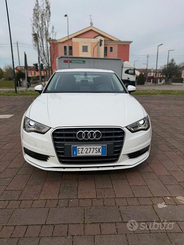 Usata Audi A3 Ambiente 150 CV (110 kW) 2015 Bianco Berlina