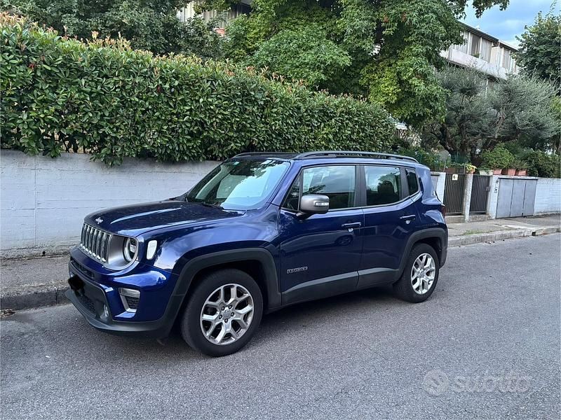 Usata Jeep Renegade Limited 120 CV (88 kW) 2020 Blu SUV