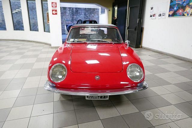 Usata Fiat 850 1960 Rosso Utilitaria