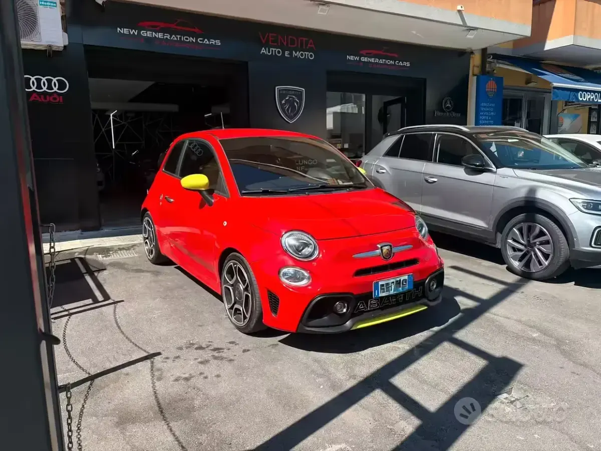 Usata Abarth 595 Pista 160 CV (117 kW) 2019 Rosso Berlina