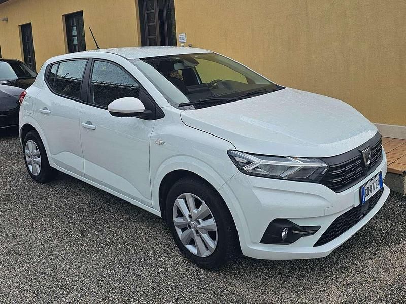 Bianco Usata 2021 Dacia Sandero Comfort Due volumi | 9250 € (Ottimo prezzo) - Immagine 1/4