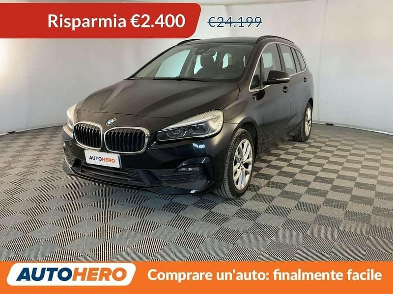 Usata BMW 220 Gran Tourer 190 CV (139 kW) 2021 Nero Monovolume