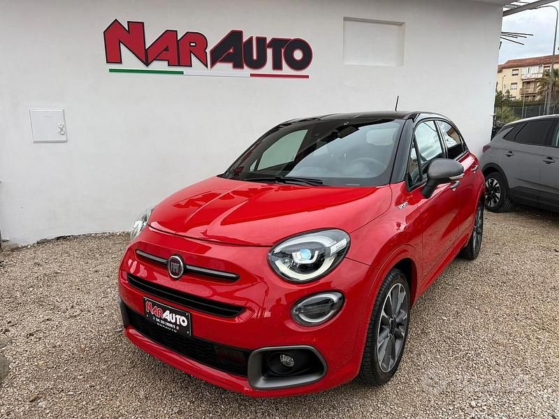 Usata Fiat 500X Sport 120 CV (88 kW) 2019 Rosso SUV