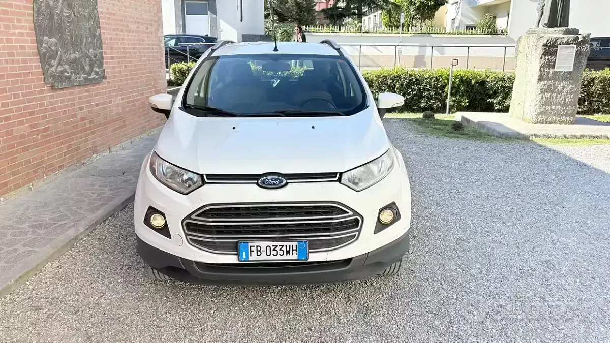 Usata Ford Ecosport 90 CV (66 kW) 2015 Bianco SUV