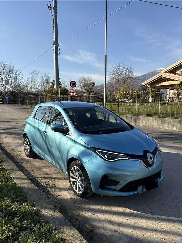 Usata Renault Zoe Zen 80 kW (109 CV) 2020 Blu/azzurro Utilitaria