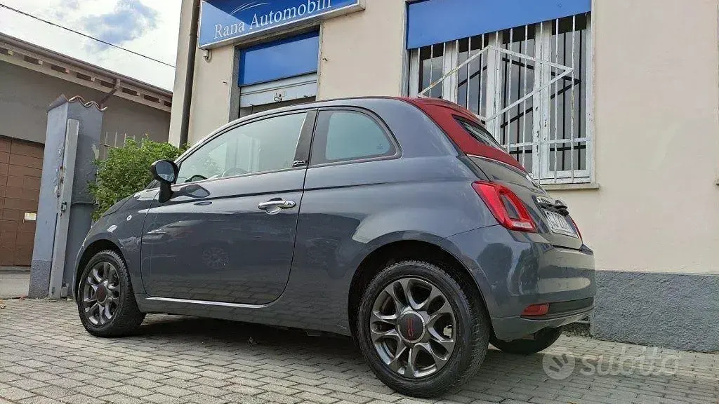 Usata Fiat 500 69 CV (50 kW) 2022 Grigio Cabrio