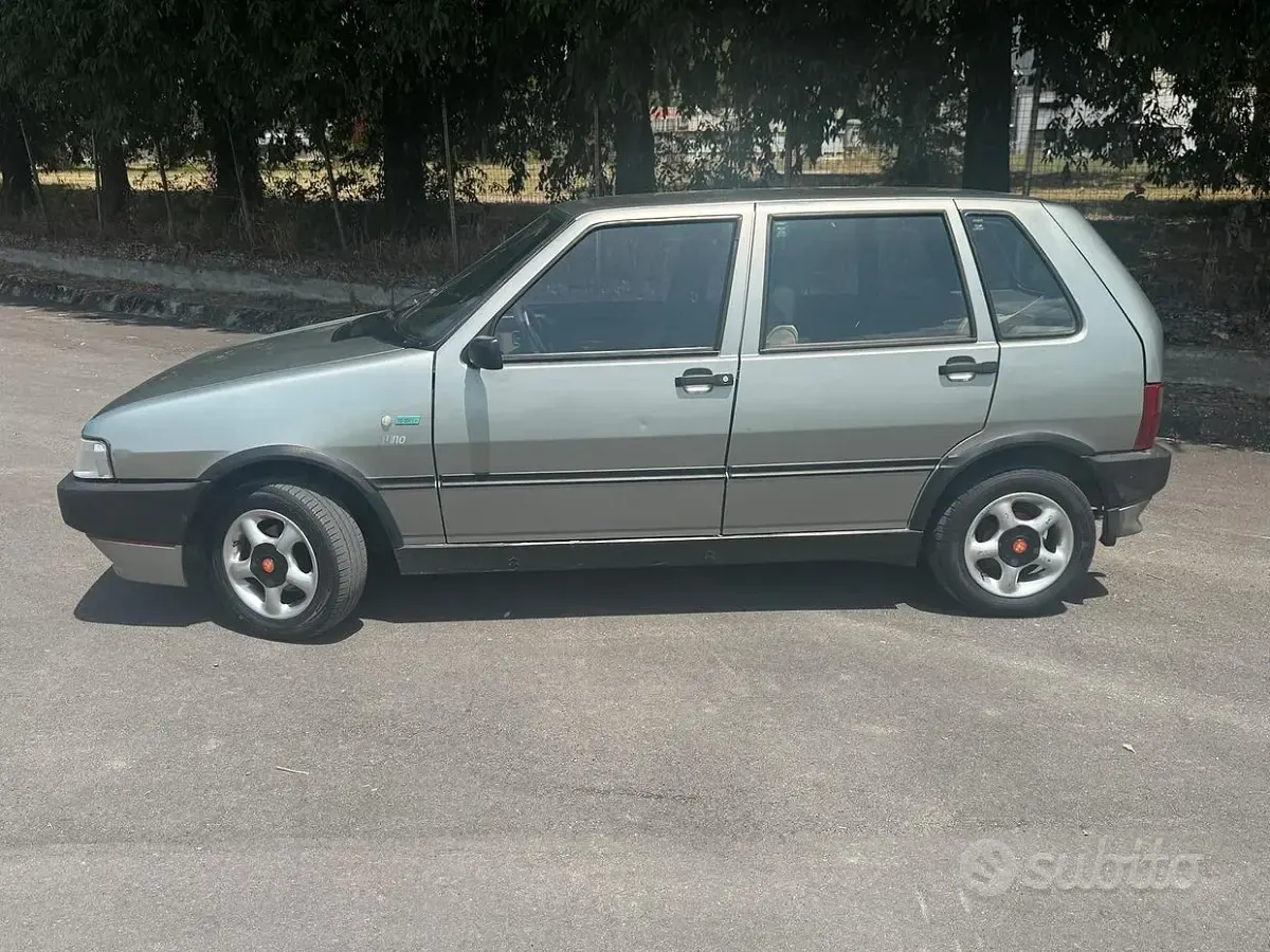 Usata Fiat Uno 71 CV (52 kW) 1990 Grigio Utilitaria