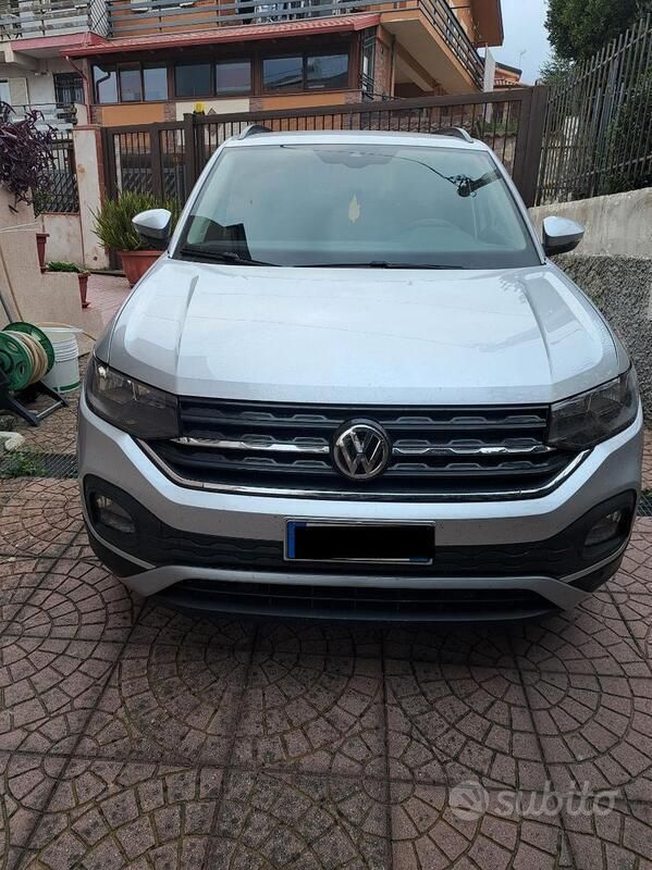 Grigio Usata 2020 VW T-Cross SUV | 18.000 € (Buon prezzo) - Immagine 1/4