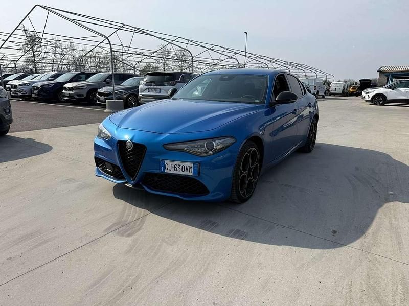Usata Alfa Romeo Giulia Veloce 211 CV (155 kW) 2022 Blu/azzurro Berlina