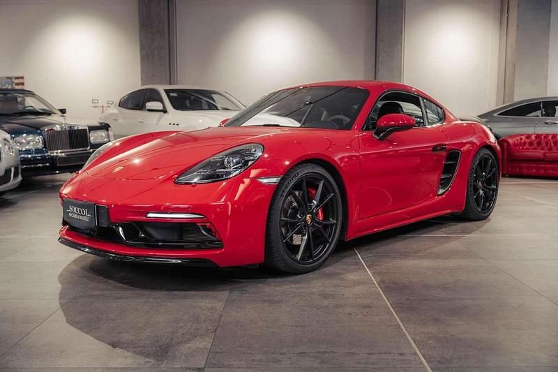 Usata Porsche 718 Cayman Sport 349 CV (256 kW) 2016 Rosso Coupé