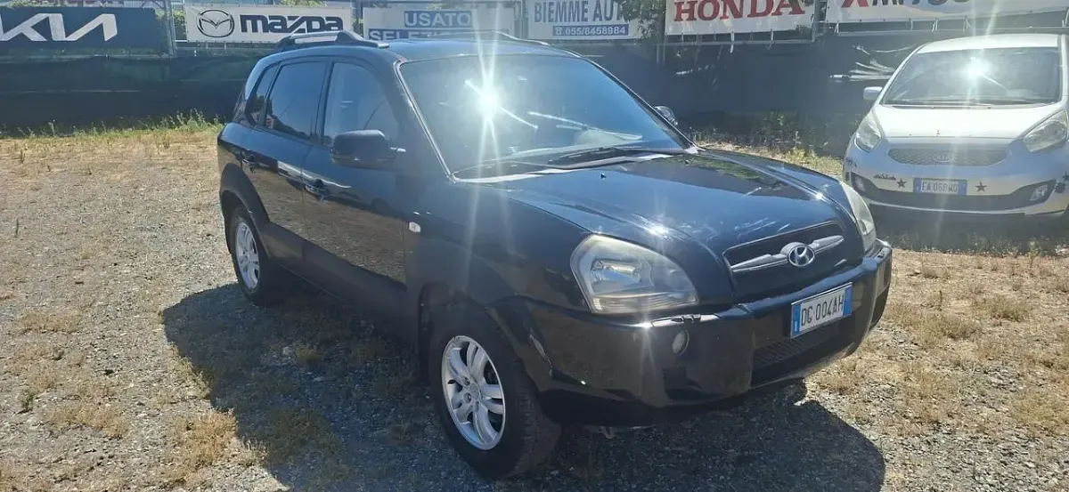 Usata Hyundai Tucson Active 141 CV (103 kW) 2007 Nero SUV