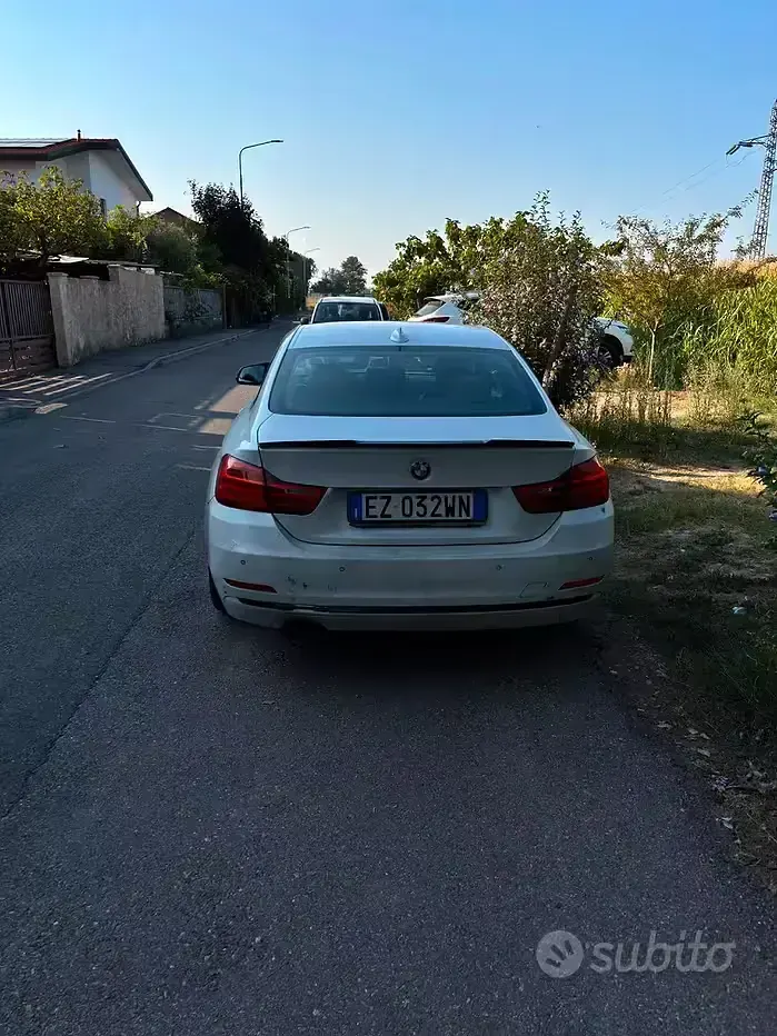 Usata BMW 420 Coupé 190 CV (139 kW) 2015 Bianco Coupé