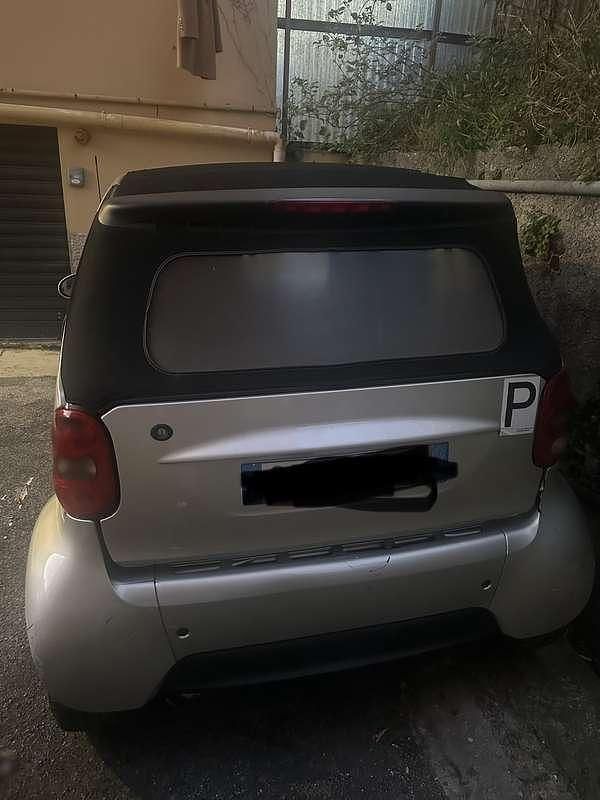 Usata Smart ForTwo Cabrio Brabus 75 CV (55 kW) 2003 Argento Cabrio