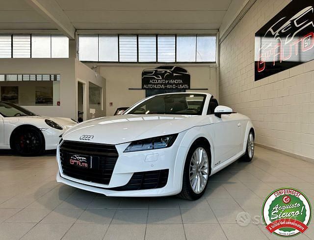 Bianco Usata 2016 Audi TT Roadster Ambiente Cabrio | 23.900 € (Buon prezzo) - Immagine 1/4