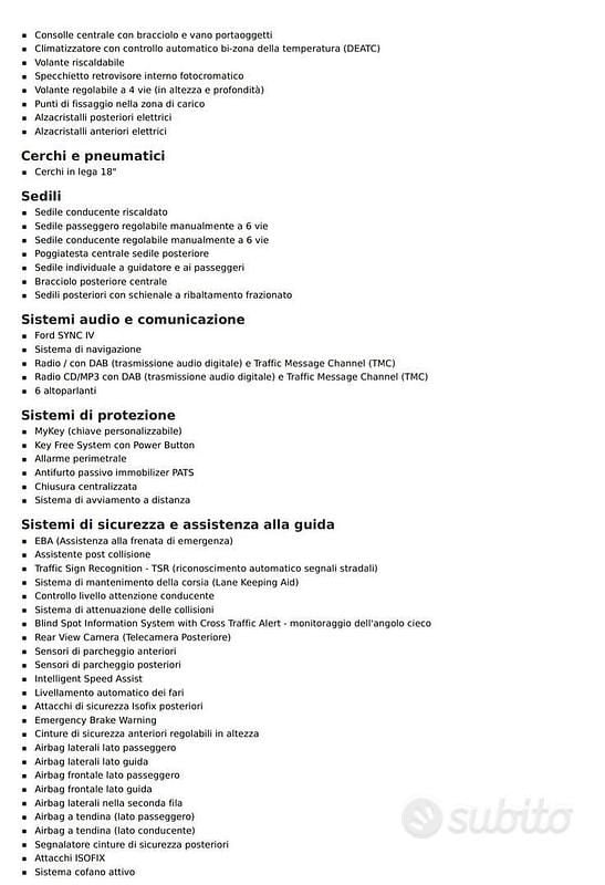 Usata Ford Mustang Mach-E 197 kW (269 CV) 2021 Rosso SUV