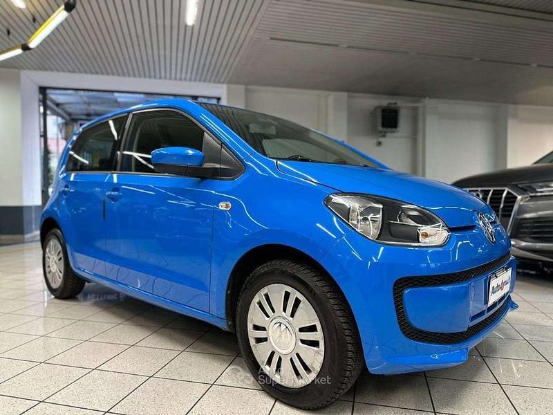 Usata VW up! move up! 60 CV (44 kW) 2014 Azzurro Utilitaria