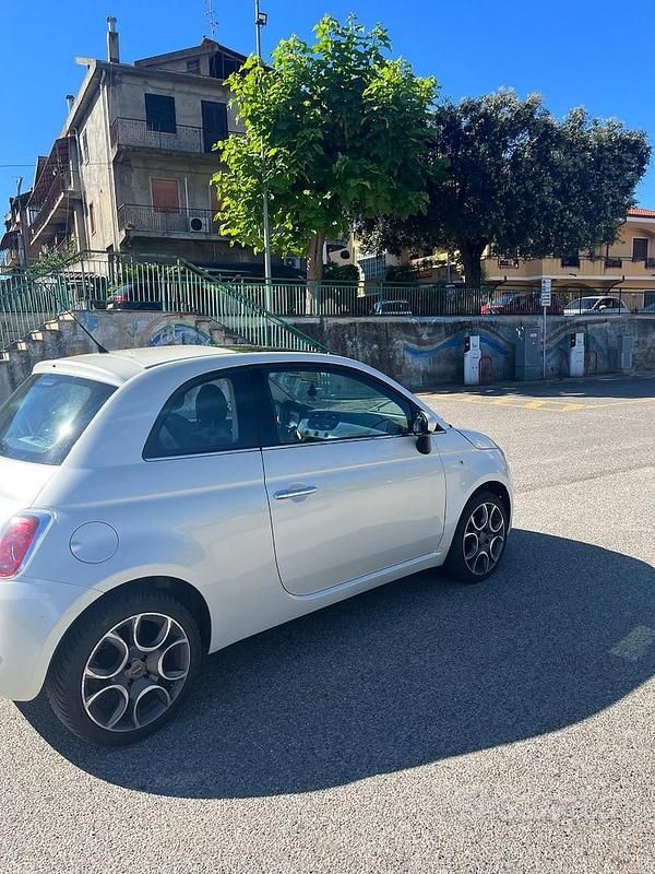 Usata Fiat 500 69 CV (50 kW) 2008 Bianco Berlina