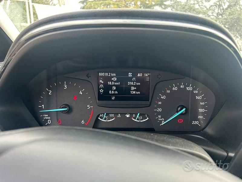 Usata Ford Fiesta Titanium 95 CV (69 kW) 2019 Grigio Berlina