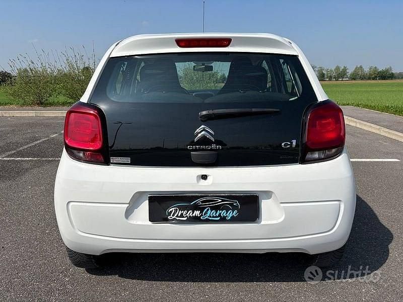 Usata Citroën C1 69 CV (50 kW) 2015 Bianco Utilitaria