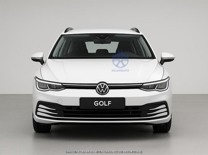 Usata VW Golf VIII Life 116 CV (85 kW) 2024 Bianco Station wagon