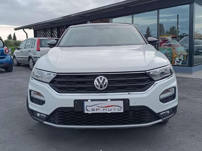 Usata VW T-Roc Style 150 CV (110 kW) 2018 Bianco SUV