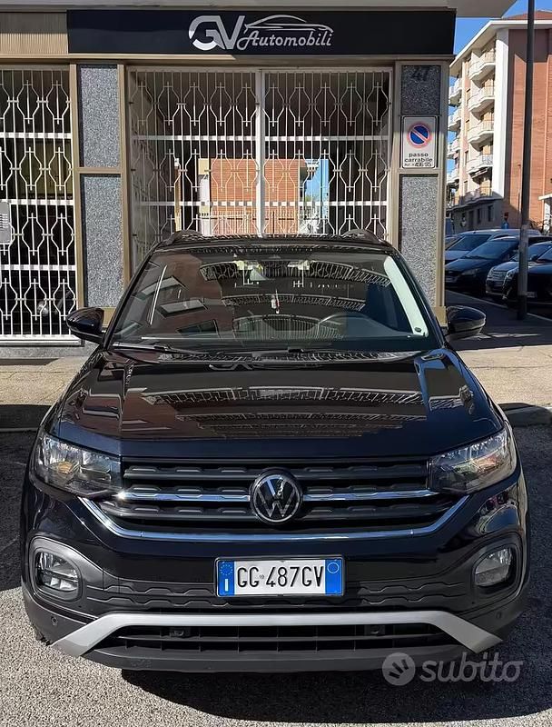 Brugt VW T-Cross Style 95 HK (69 kW) 2021 Sort SUV