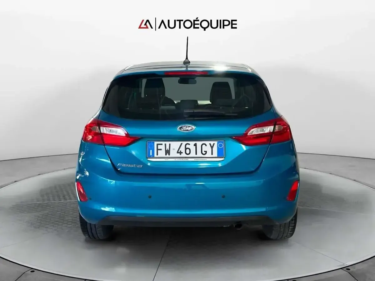 Usata Ford Fiesta 86 CV (63 kW) 2019 Blu/azzurro Utilitaria
