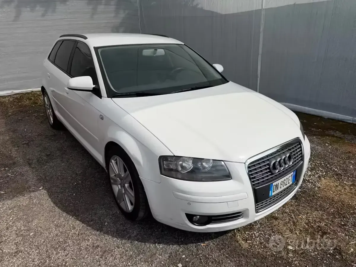 Usata Audi A3 Ambition 170 CV (125 kW) 2008 Bianco Utilitaria