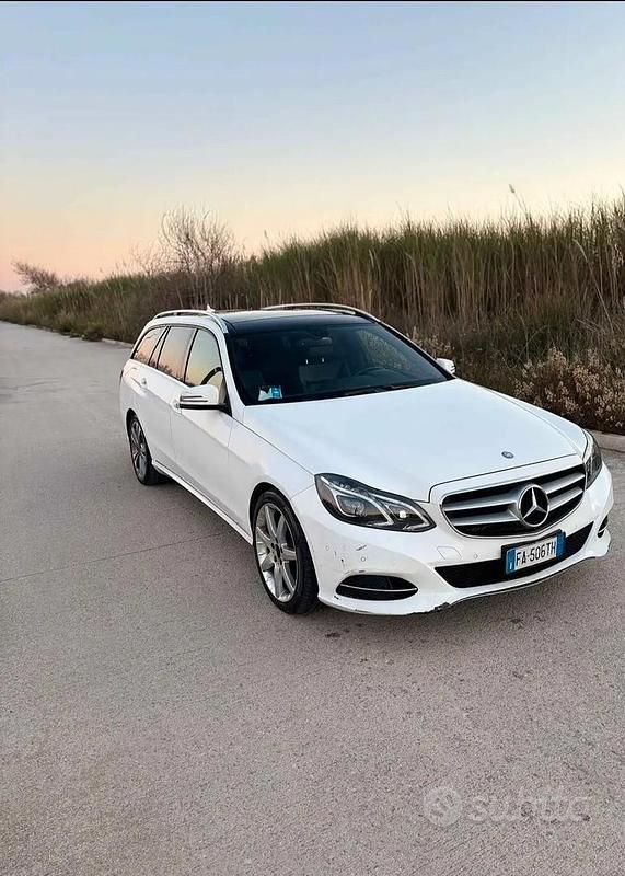 Usata Mercedes E250 2016 Bianco Station wagon