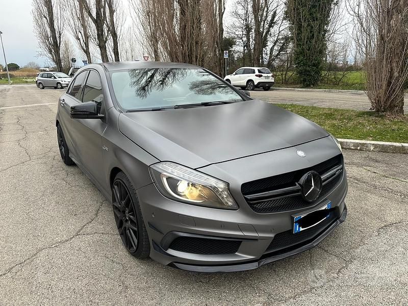 Usata Mercedes A45 AMG AMG 360 CV (264 kW) 2015 Grigio Utilitaria
